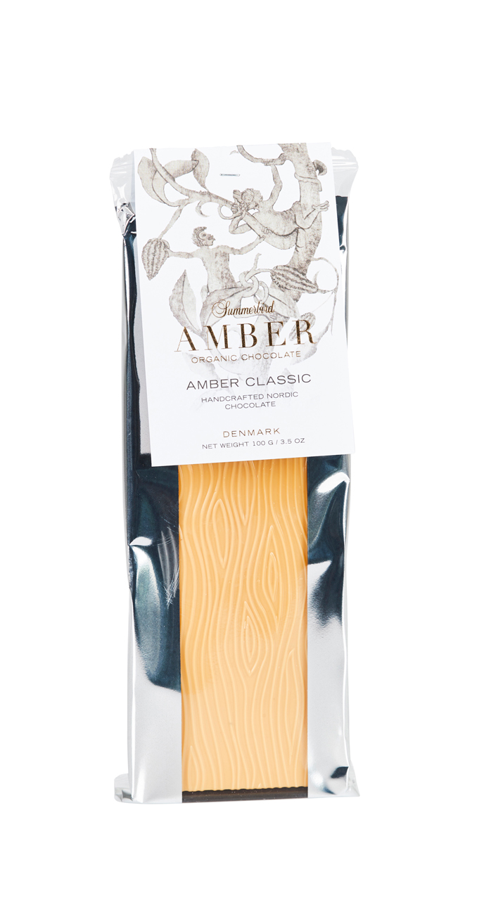 SUMMERBIRD | Weiße Schokolade Ecuador »Amber Classic« 36% | BIO | 100 g