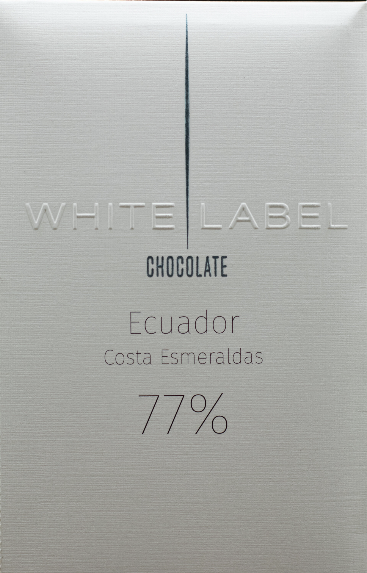 WHITE LABEL Chocolate | Dunkle Schokolade »Ecuador - Costa Esmeraldas« 77% | 65g