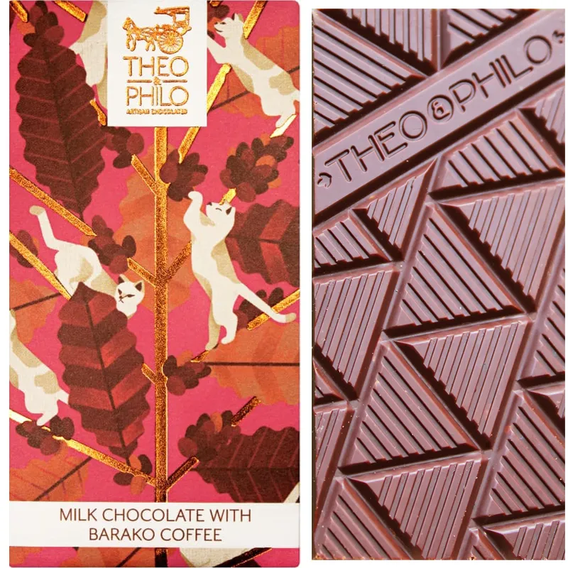 THEO & PHILO | Milchschokolade mit »Barako-Kaffee« 44% | 45g