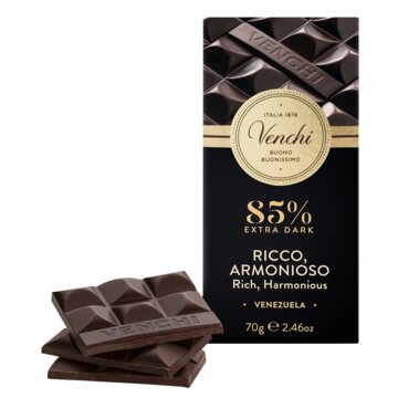 VENCHI | Dunkle Schokolade »Ricco Armonioso« 85% | 100g VENCHI | Dunkle Schokolade »Ricco Armonioso« 85% | 100g