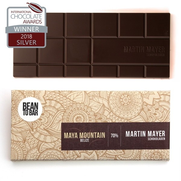 MARTIN MAYER | Dunkle Schokolade »Maya Mountain Belize« 70%