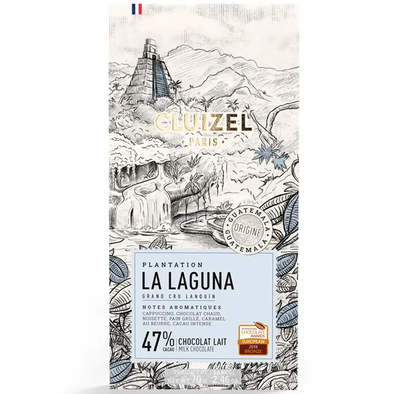 MICHEL CLUIZEL |  Milchschokolade »Plantation La Laguna« 47% La laguna feine Milchschokolade von Cluizel Frankreich