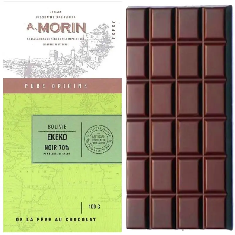 Ekeko Bolivie Schokolade von A. Morin