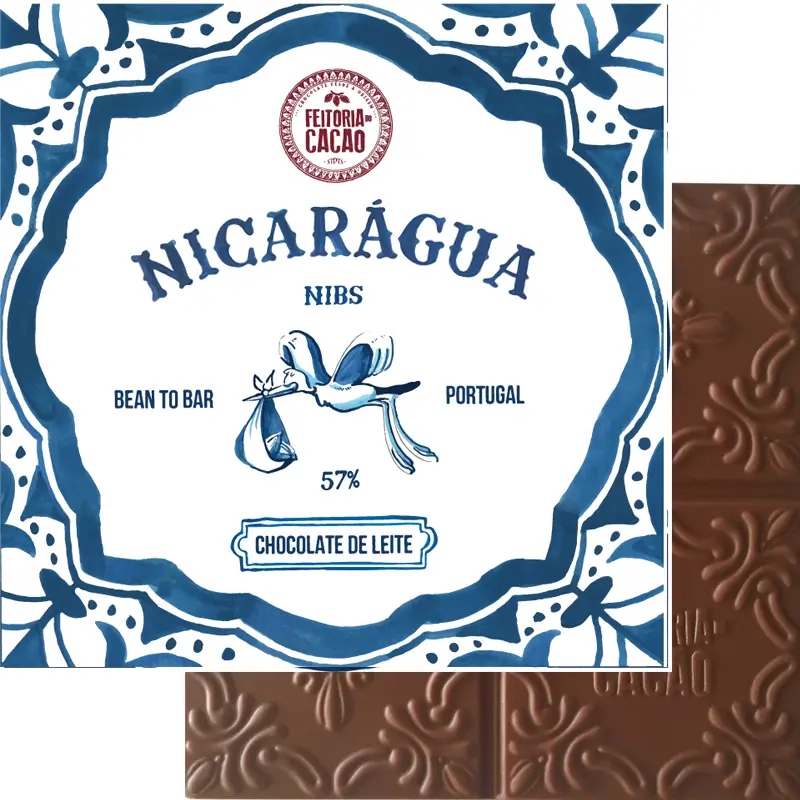 Milchschokolade Nicaragua von Feitoria do Cacao Portugal