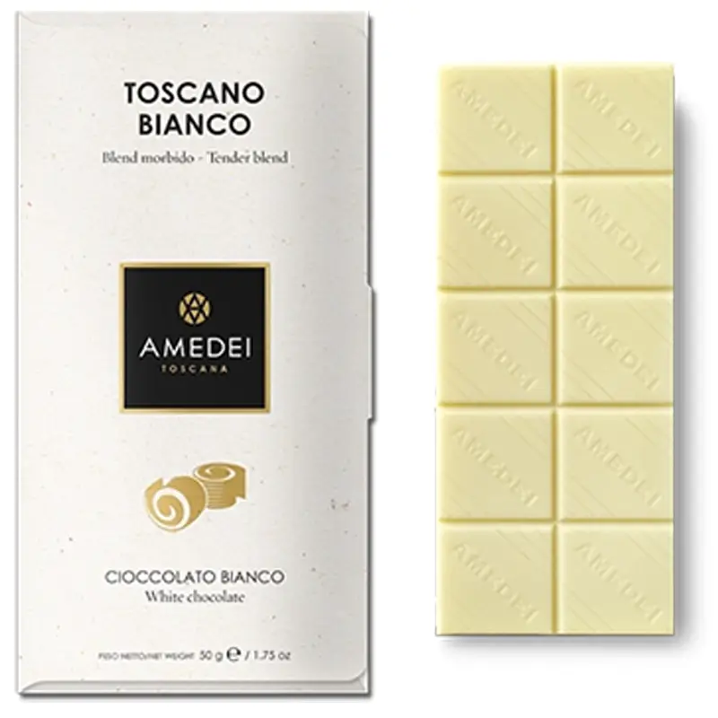AMEDEI | Weiße Schokolade »Toscano White - Bianco« Toscano Bianco weiße Schokolade von Amedei