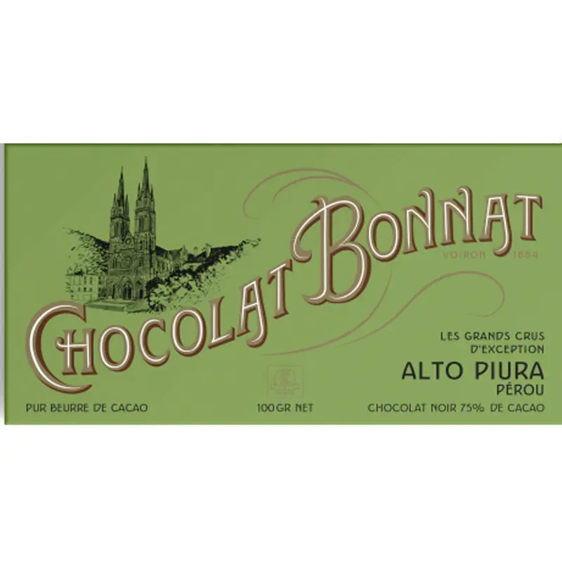 Dunkle Schokolade Alto Piura Perou von Bonnat Frankreich