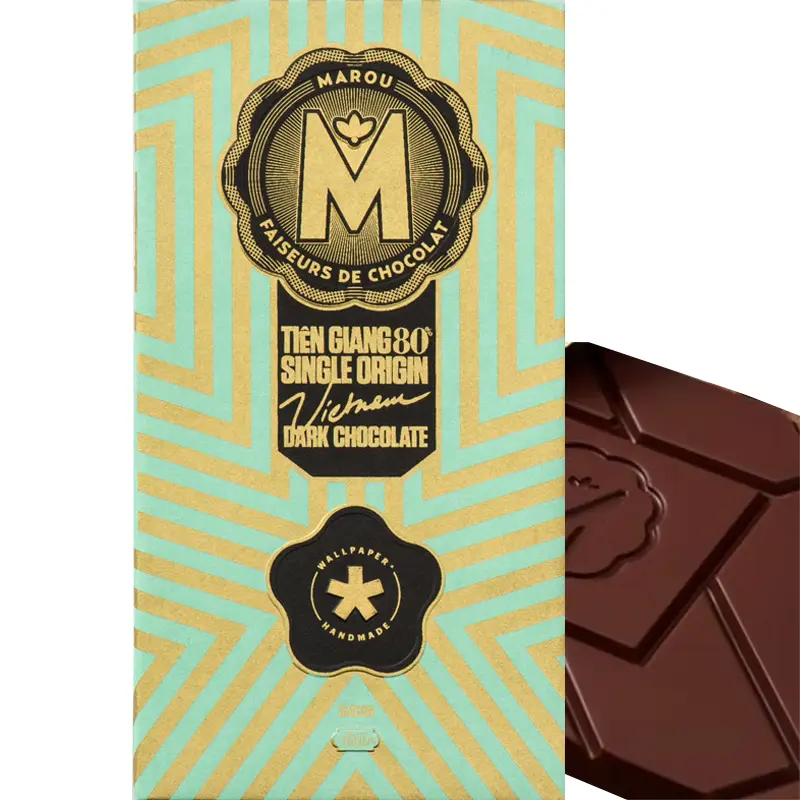 MAROU | Dunkle Schokolade »Vietnam Tien Giang« 80% | 80g Tien Giang 80 Schokolade von Marou Vietnam