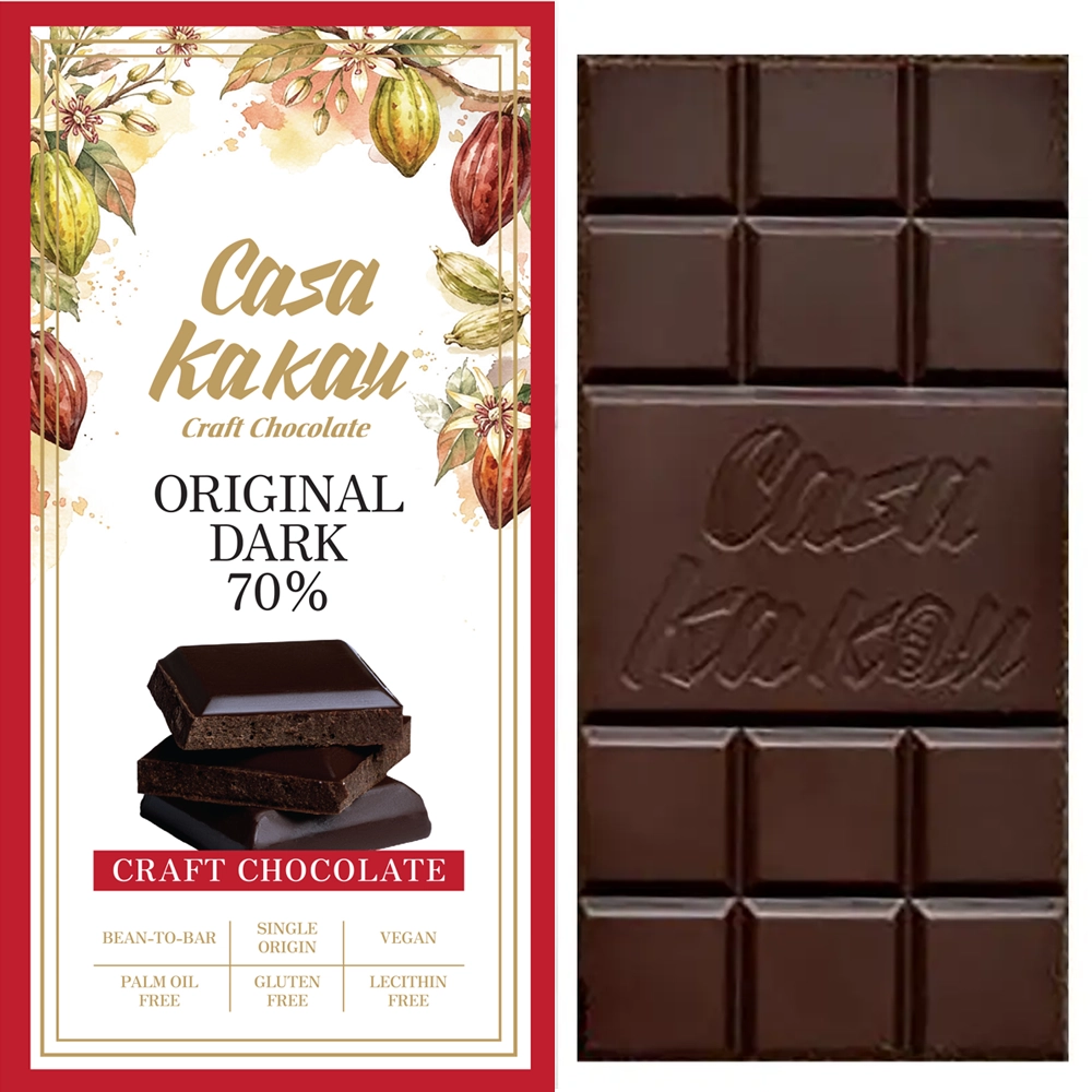 70% Schokolade von Casa Kakau Bulgarien