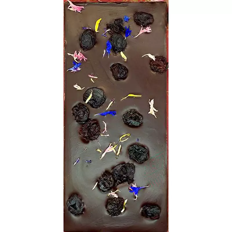 Schokolade mit Sauerkirschen