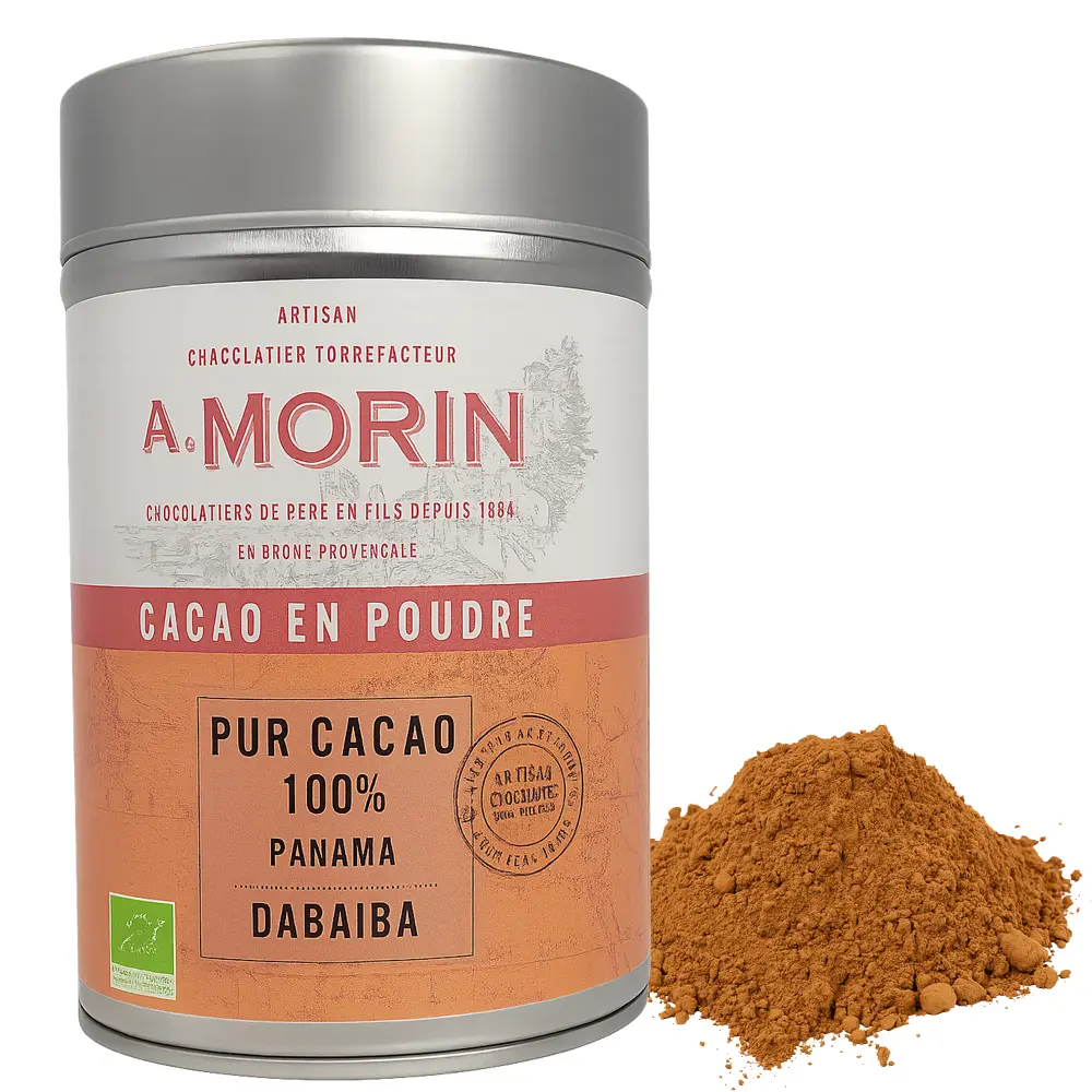 Pur Cacao 100% kakaopulver Panama Dabaiba von Morin