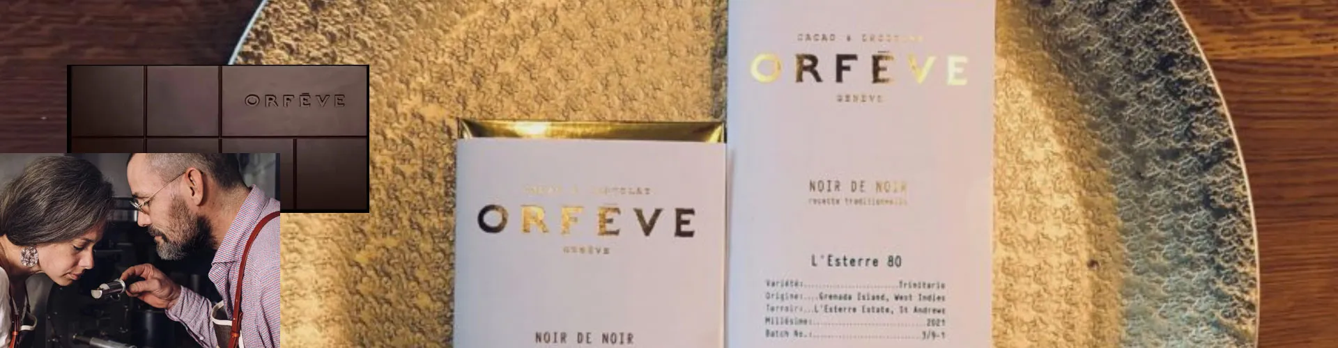 ORFÈVE Feinste Schweizer Schokoladen von Orfeve aus Genf