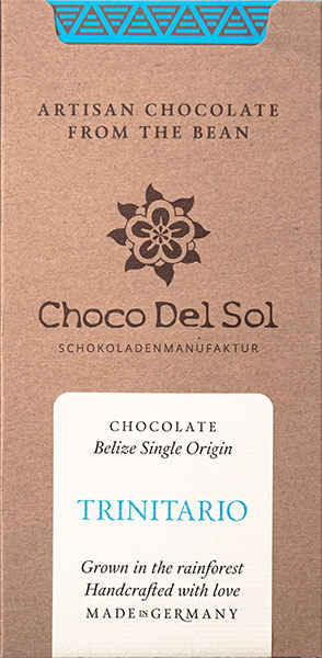 CHOCO DEL SOL | Dunkle Schokolade & Nibs »Trinitario« 75% | BIO