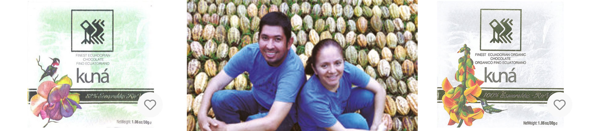 Kuná KUNÁ Schokoalden in Ecuador produziert