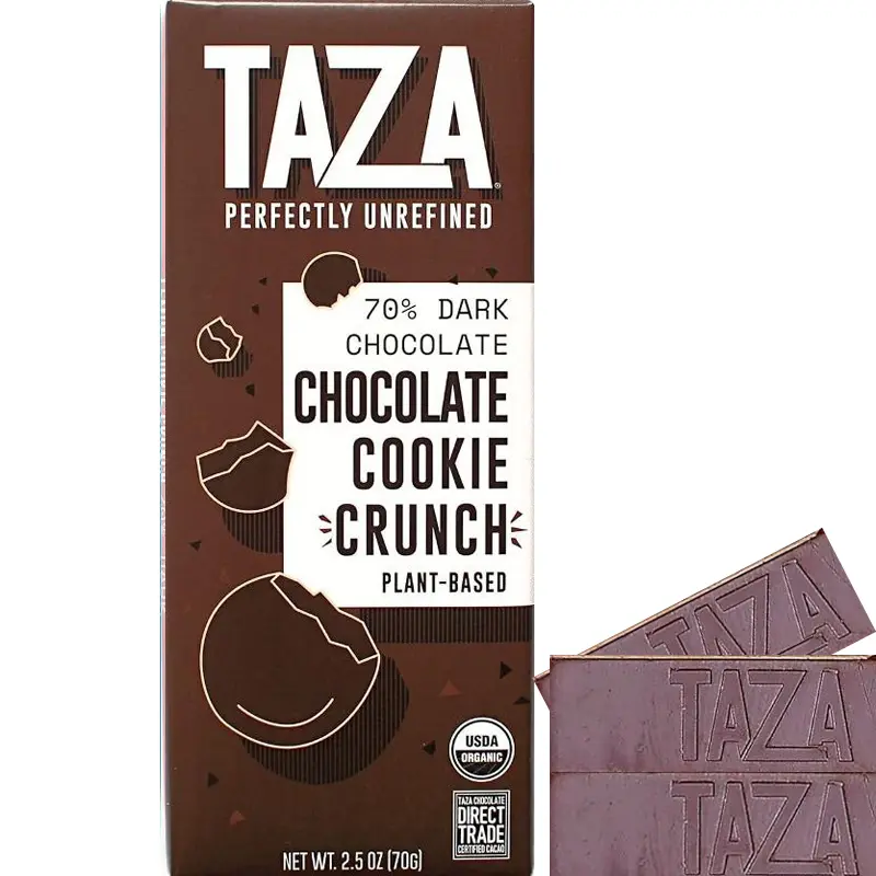 Chocolate Cookie Crunch Schokolade von Taza