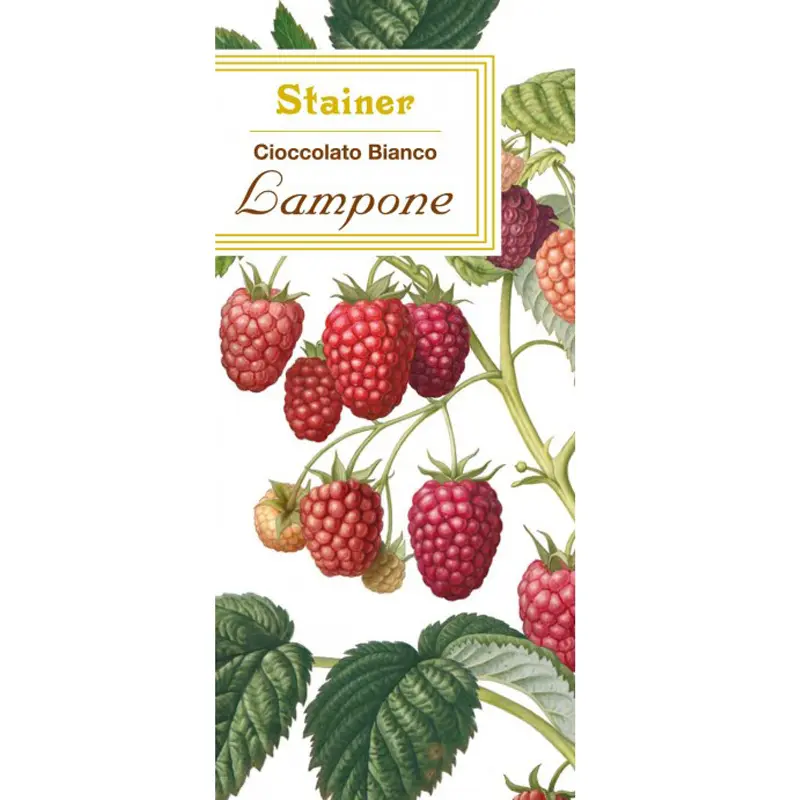 Stainer Italienische weiße Schokolade mit Himbeere