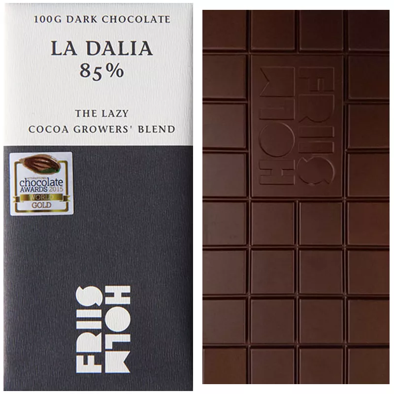 Dänische Schokolade von Mikkel Friis Holm La Dalia 85% Kakao