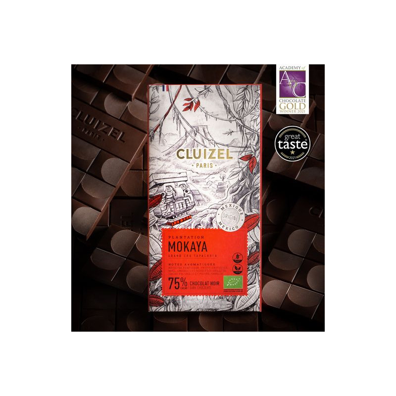 MICHEL CLUIZEL |  Dunkle Schokolade »Plantation Mokaya« 75% | BIO