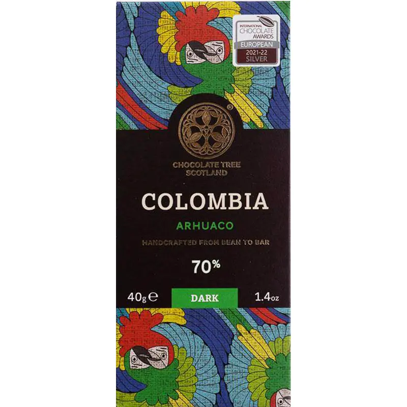 Colombia Schokolade von chcocolate Tree Schottland