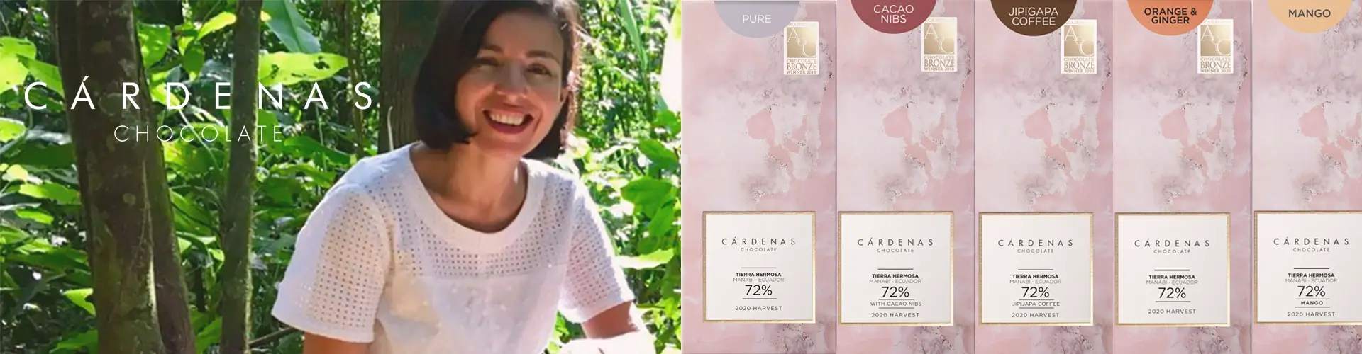 Cárdenas Chocolate Susana Cardenas Schokoladen aus Ecuador
