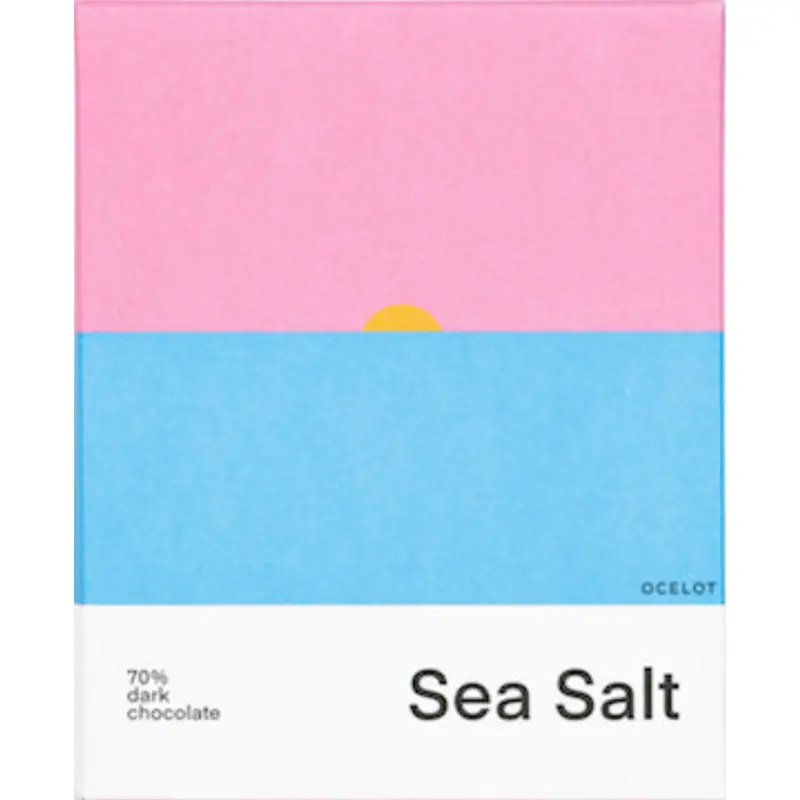 OCELOT | Dunkle Schokolade & Salz »Sea Salt« Sae Salt Schokolade von Ocelot