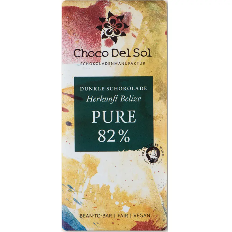 Dunkle Schokolade von Choco del Sol