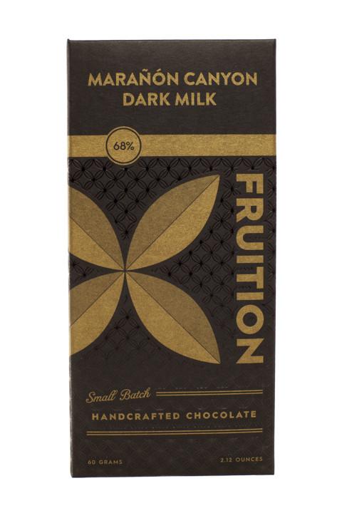 FRUITION Chocolate | Milchschokolade »Marañón Canyon Dark Milk« 68% | 60g