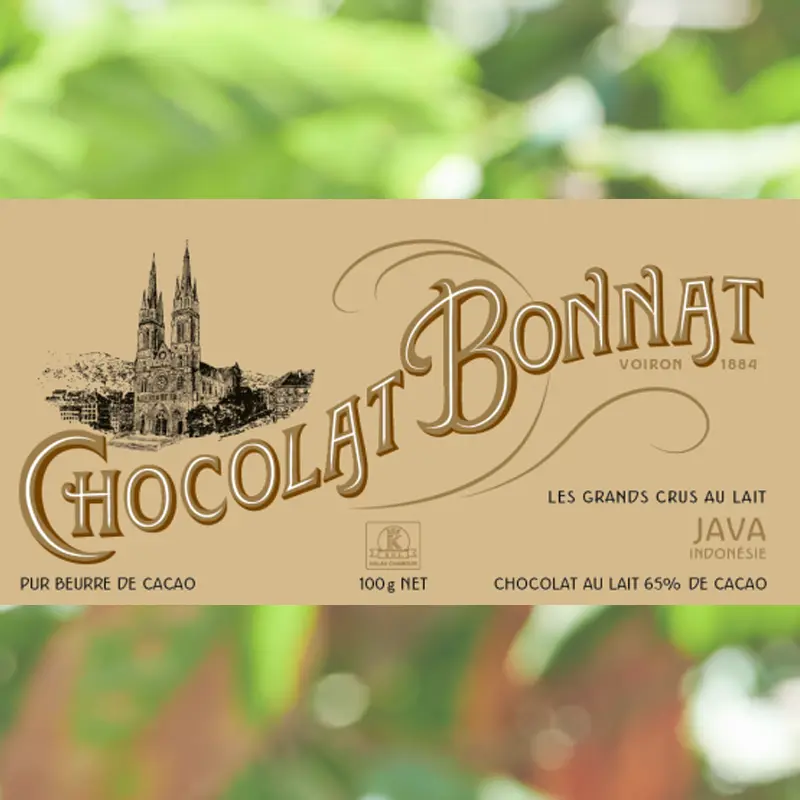 Milchschokolade bestseller von Bonnat Frankreich ohne Zusatzstoffe