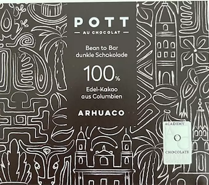100% Schokolade von Pott au Chocolate