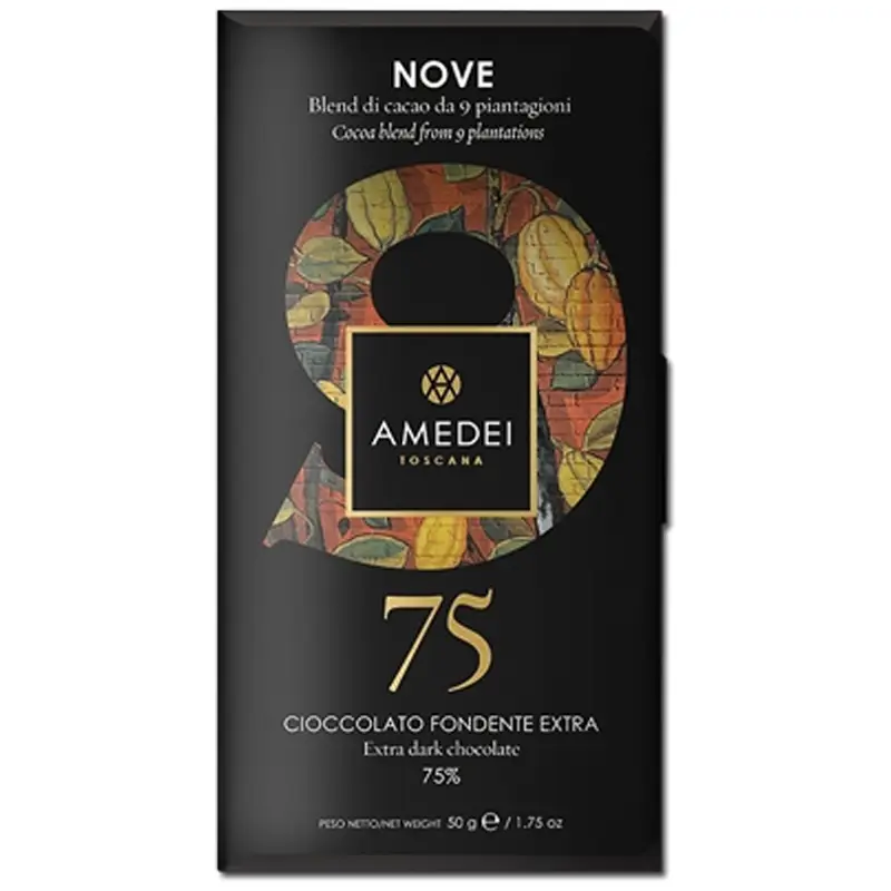 Italienische Schokolade Nove 9 von Amedei Neri 9Nove