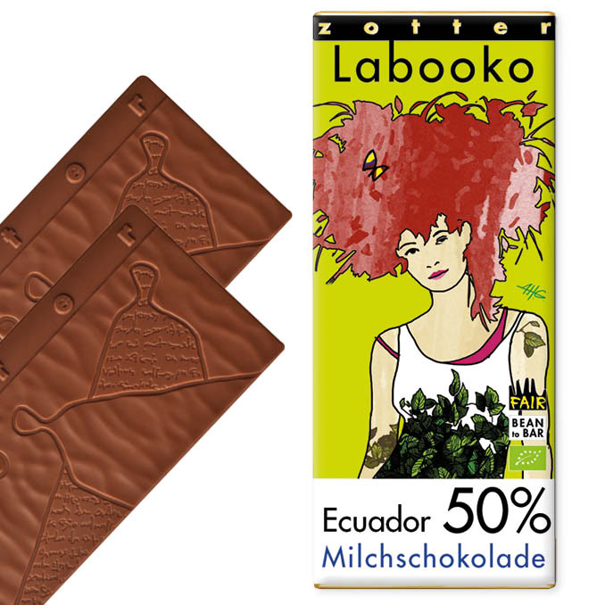 ZOTTER | »Labooko« Milchschokolade Ecuador 50% | BIO