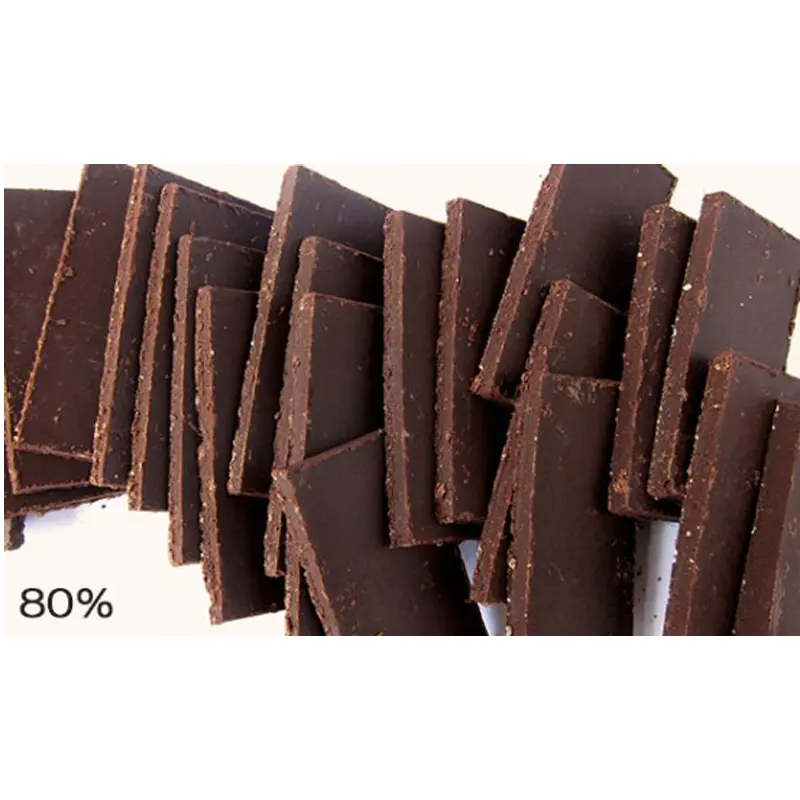 CLAUDIO CORALLO | Dunkle Schokolade & Zuckerkristalle »sablé« 80% | 50g 