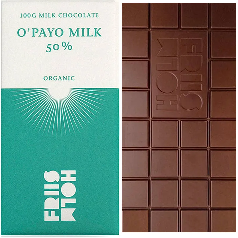 Bio Milchschokolade von Friis Holm Dänemark