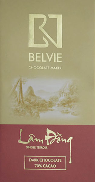 BELVIE | Dunkle Schokolade »Lam Dong - Vietnam « 70%