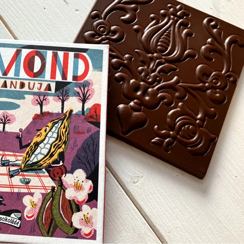 Nougattafel von Rozsavolgyi Csokolade Ungarn