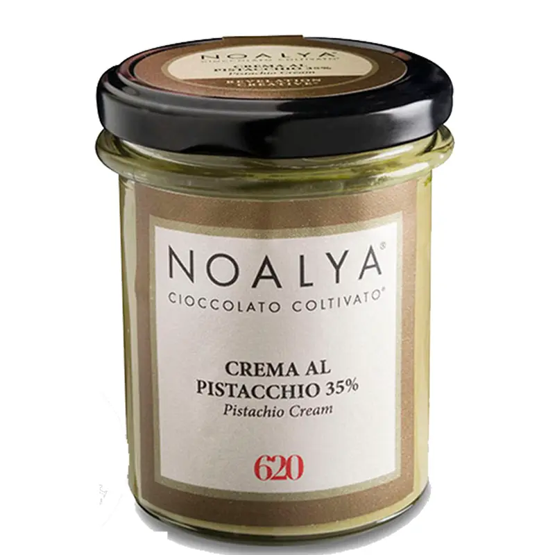 NOALYA | Pistaziencreme  620 mit 35% Pistazien  »Crema al Pistacchio« 200g Pistaziencreme von Noalya Crema al Pistacchio