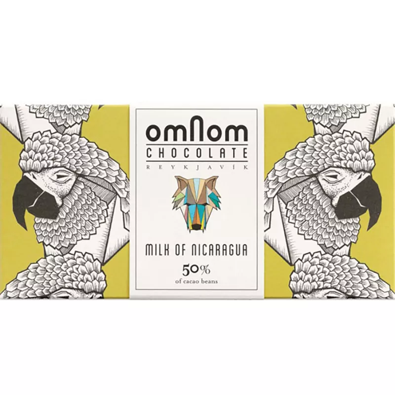 50% Milchschokolade von Omnom aus Nicaragua-Kakao
