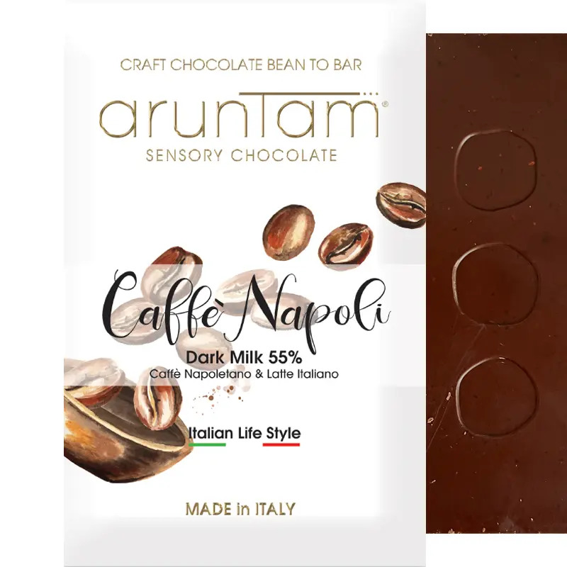 Milchschokolade Caffe napoli von Aruntam Italien 