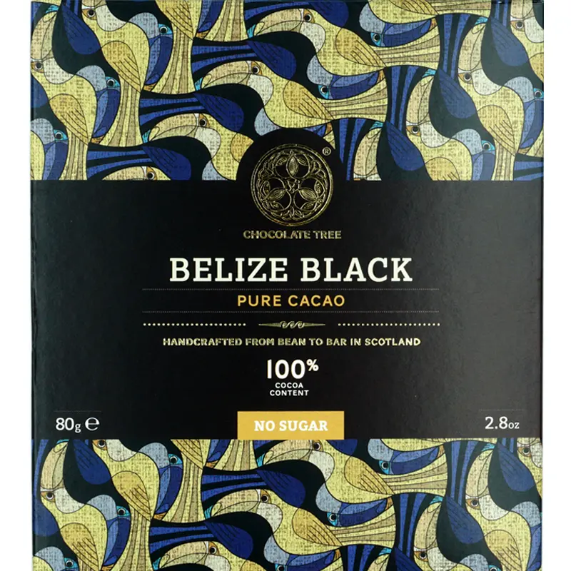 Pure Cacao Belize Black Tafel Kakaomasse 100 prozent von Chocolate Tree