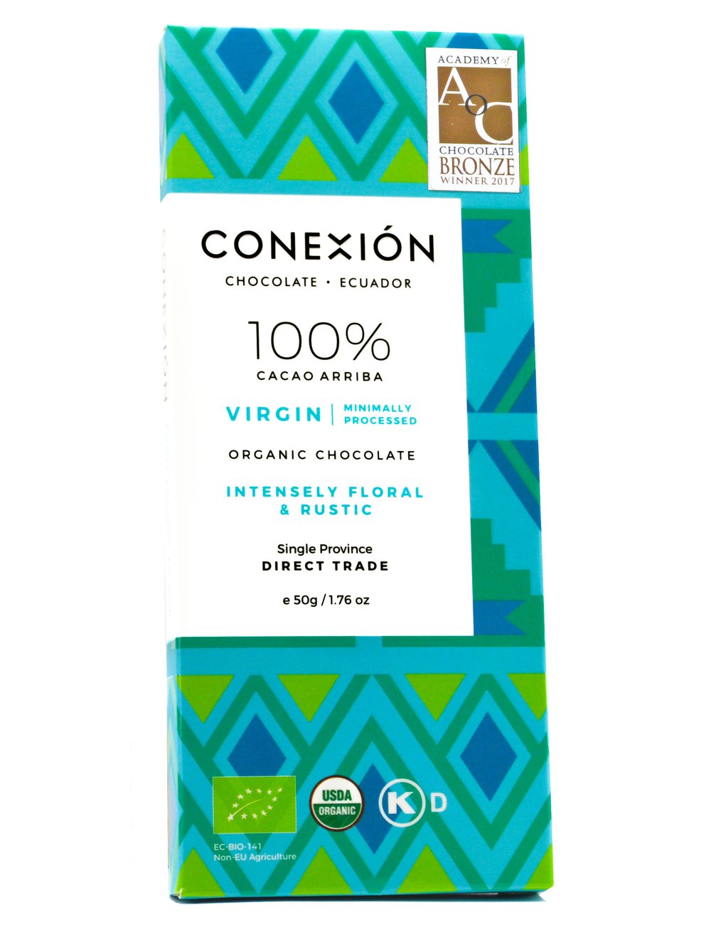 CONEXIÓN Schokoladen | Ecuador »Virgin« Kakaomasse 100% | 50g