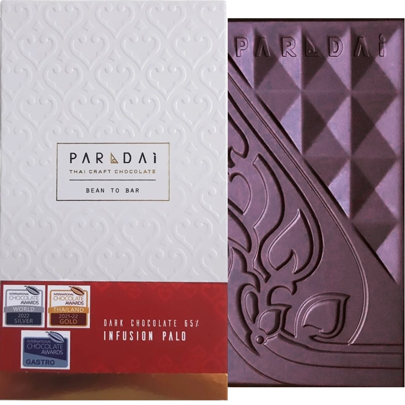 PARADAi Palo Aroma 65 % – Single-Origin Schokolade aus Nakhon Si Thammarat, Thailand