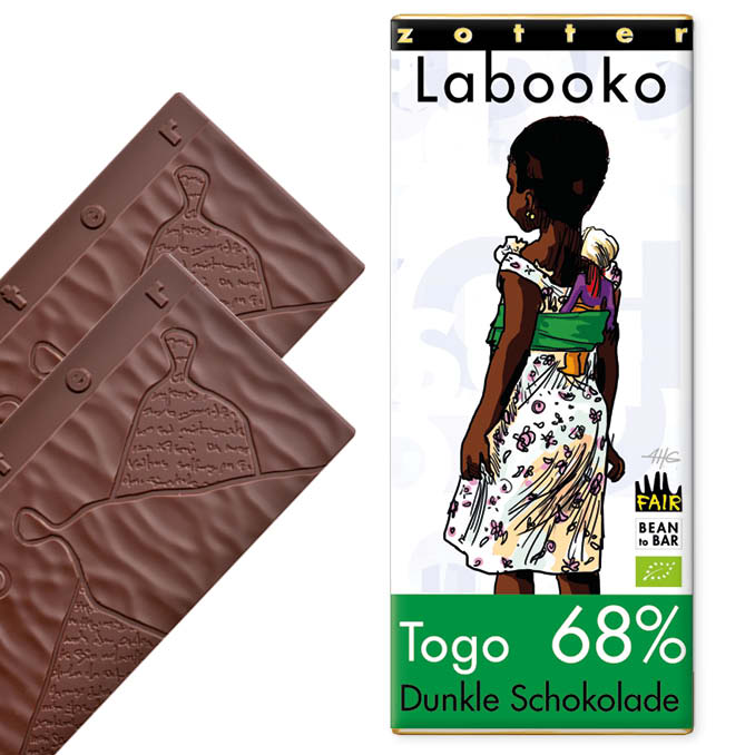 ZOTTER | »Labooko« Schokolade Peru Chuncho 72% | BIO | 70g
