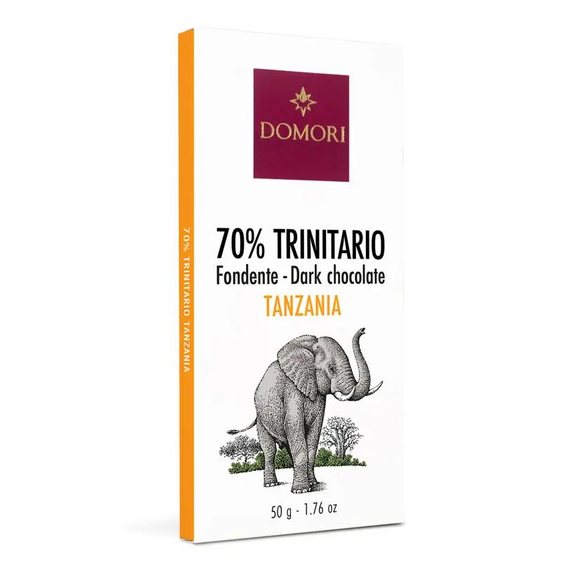 Dunkle chokolade Tanzania von Domori