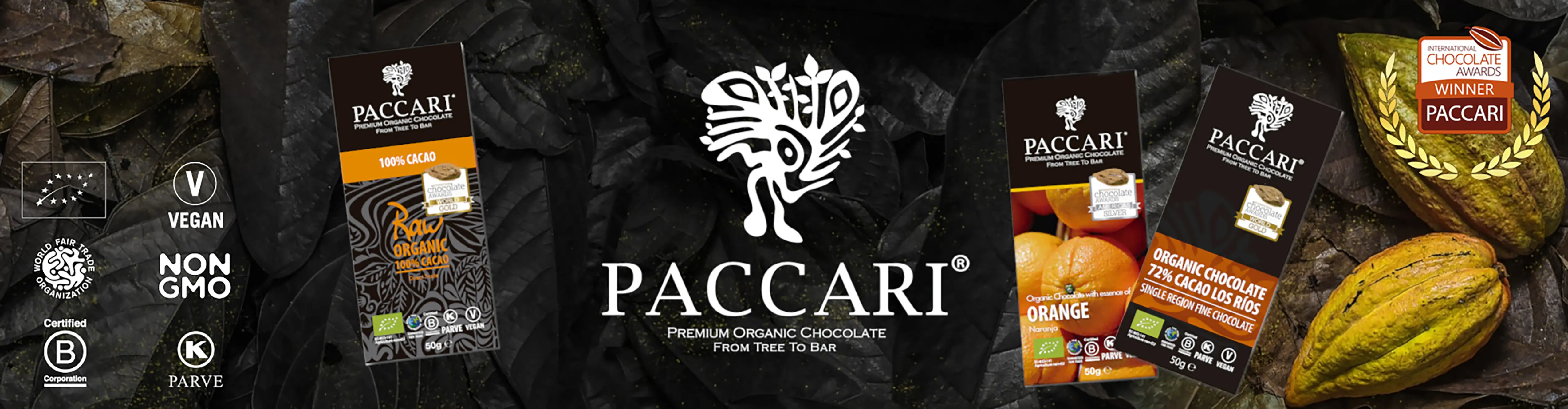 Paccari Paccari Schokoladen Ecuador früher Pacari