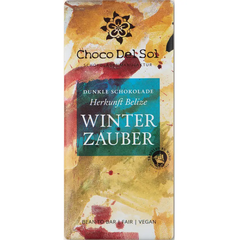 Winterzauber Weihnachtliche Schokolade von Choco del Sol