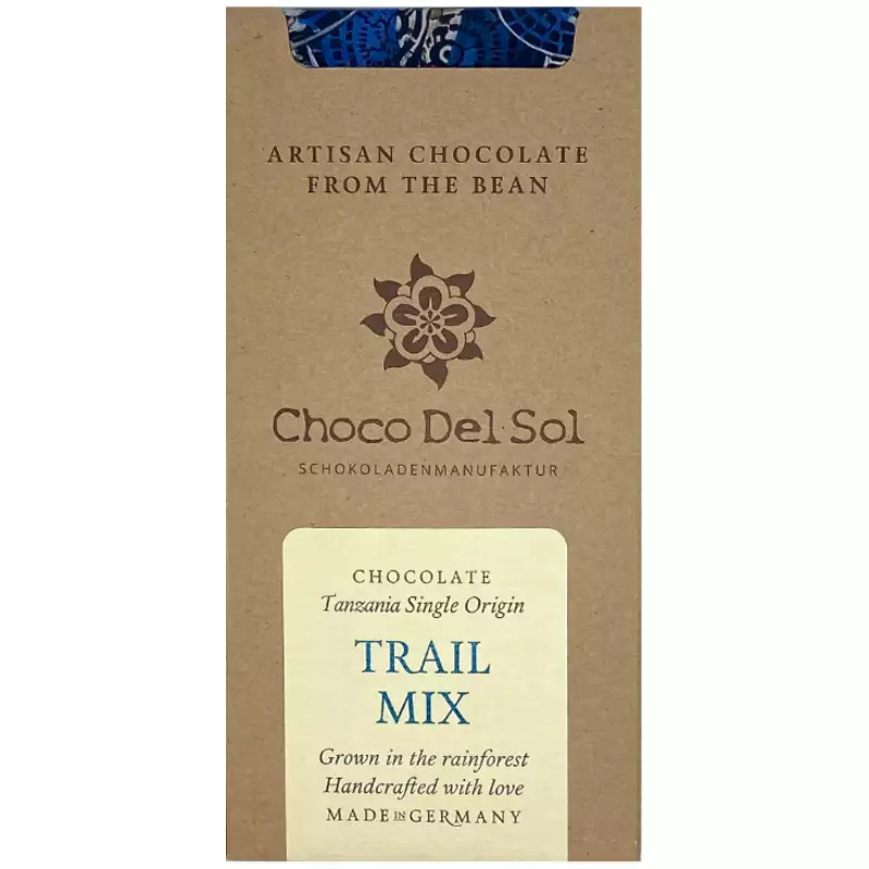 Milchschokolade Trail Mix von Choco del Sol