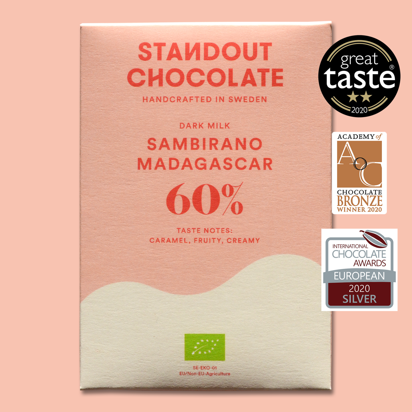 STANDOUT CHOCOLATE Milchschokolade | Dark Milk »Madagascar Sambirano« 60% STANDOUT CHOCOLATE Milchschokolade | Dark Milk »Madagascar Sambirano« 60%