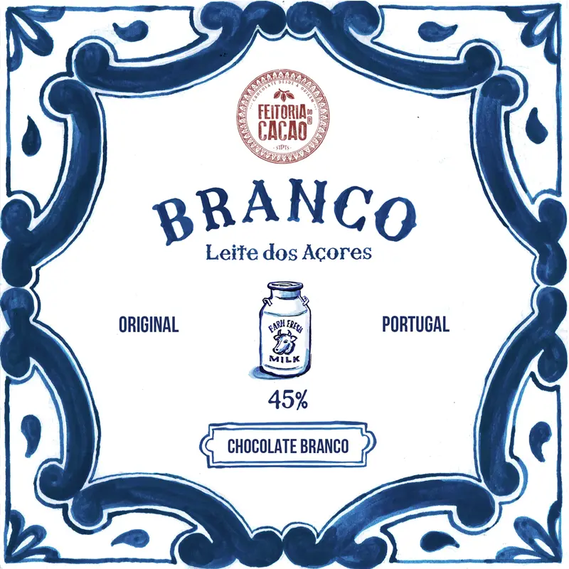 Branco Weisse Schokolade aus Portugal