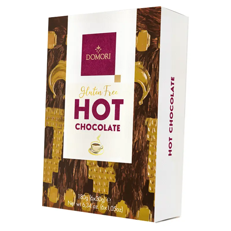 DOMORI | Trinkschokolade »Hot Chocolate« 6 Portionsbeutel 32% | 180g Trinkschokolade Hot Chocolate Portionsbeutel von Domori italien