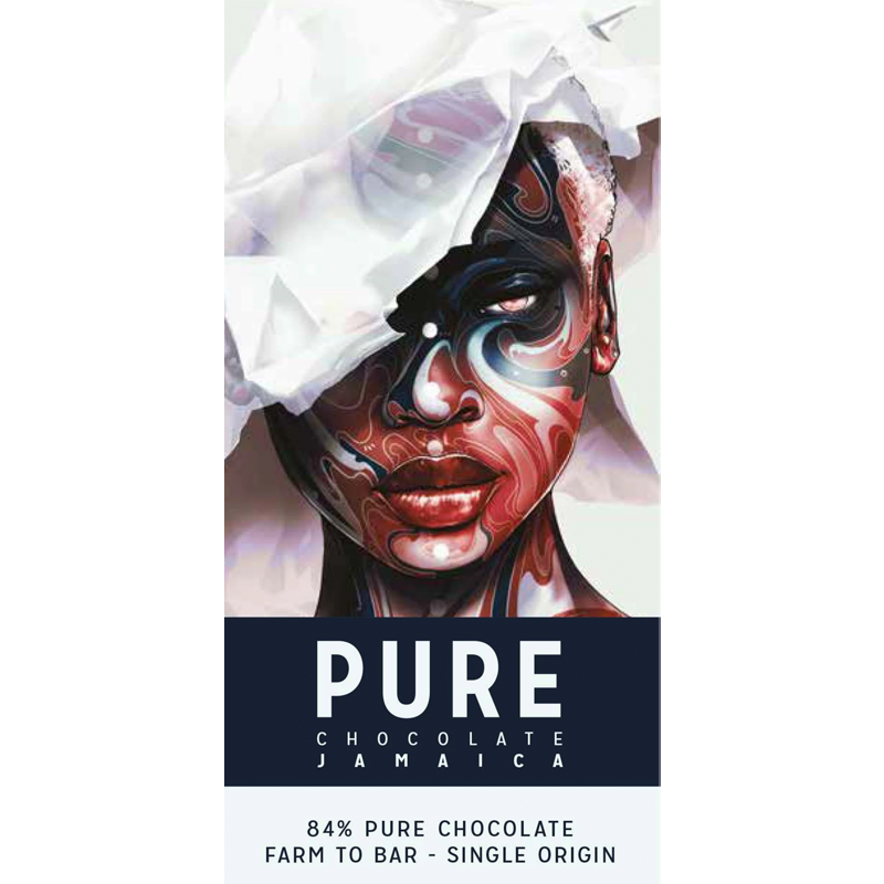 84% Schokolade von Pure Chocolate Jamaica