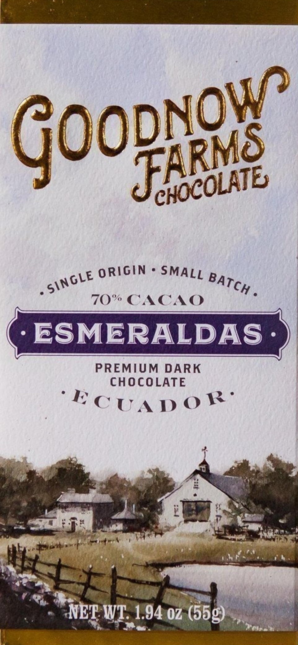 GOODNOW FARMS Chocolate | Schokolade »Esmeraldas Ecuador« 70% | 55g